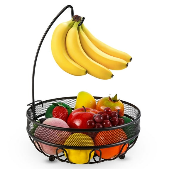 Auledio Houseware Fruit Holder with Banana Tree-Bronze