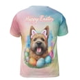 thumbnail image 2 of Happy Easter Cairn Terrier with Bunny Ear Headband and Flowers All Over Print 3D Shirt Unisex Merch Cairns Dog Lover - 13001, 2 of 6