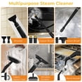 thumbnail image 6 of Powerful Steam Cleaner, 1500W ,15s Heat-Up, 6-Level Touch Control Adjustment, 1.25L Water Tank, for Floors, Sofas, Windows, Kitchen Appliances, Bathrooms,White, 6 of 7