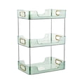 thumbnail image 3 of Bearachild Cosmetic Storage Rack Organizer Shelf for Kitchen Home Pantry Countertop  Organizadores de utensilios de cocina Verde Grande, 3 of 6
