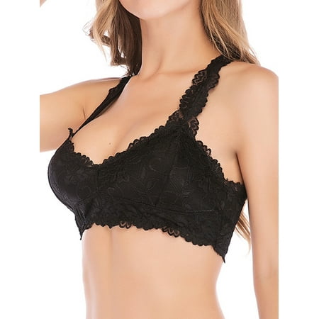 

Tinglu Sexy Lace Bras for Women Bralette Underwear Padded Brassiere