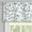 Blue Floral, variant on Watercolor Flowers Curtain Valance for Windows, Floral Printed Light Filtering Short Window Treatment for Kitchen Bathroom Rod Pocket Spring Summer Decor 52" X 18" Navy