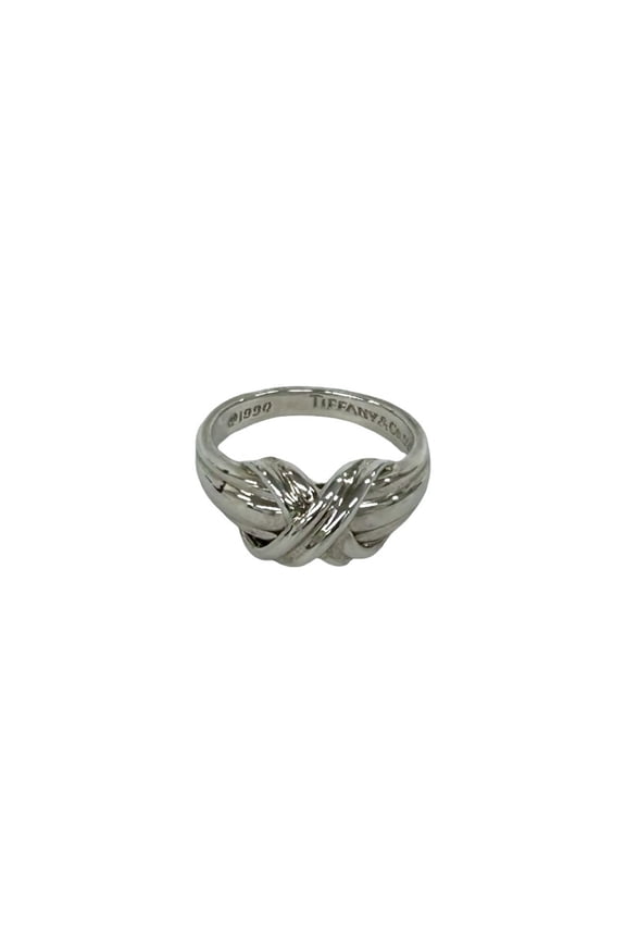 Pre-Owned TIFFANY&Co. Tiffany Signature Ring, Sterling Silver 925, Accessory, Silver, 29201