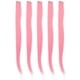 thumbnail image 2 of 5 extensiones de cabello liso con clip, color rosa claro, para fiestas, cosplay., 2 of 14