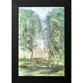 thumbnail image 2 of Jill, Susan 17x24 Black Modern Framed Museum Art Print Titled - Birch Meadow, 2 of 5