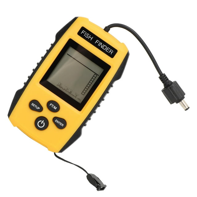 Fish Finder Fish Alarm Setting Storage Handheld LCD For Lake River Sea Outdoor