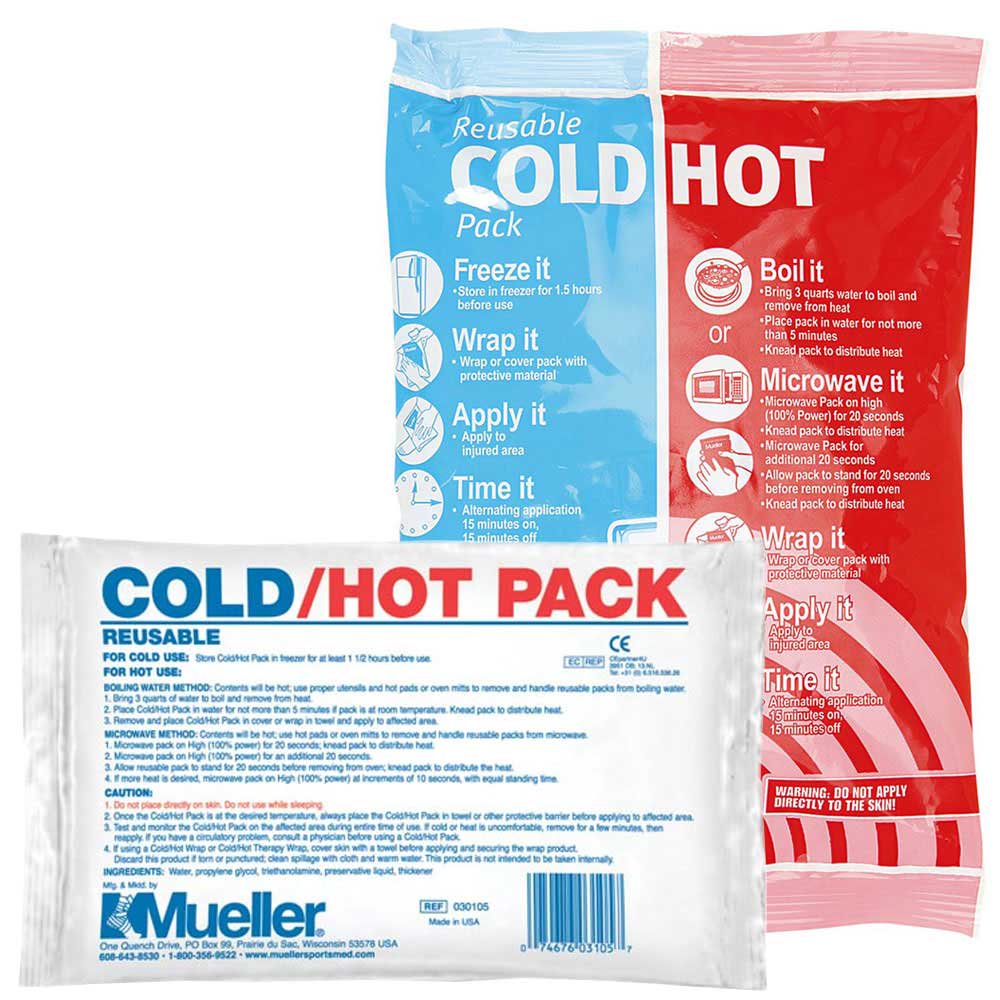 Mueller Reusable Cold/Hot Pack4.7" x 6"