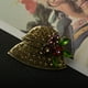 thumbnail image 3 of Pin de Broche Zulema Accesorio de Ropa Cristal Sombrero Dorado, 3 of 7