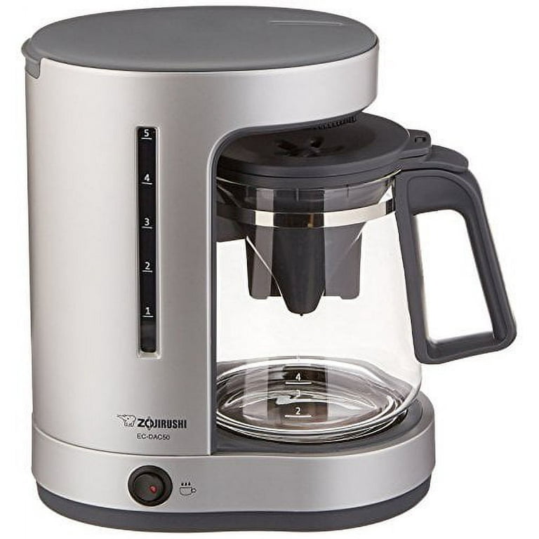 Zojirushi EC DAC50 Zutto 5 Cup Drip Coffeemaker Silver 