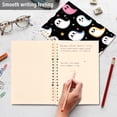 thumbnail image 4 of FORMRS 1-Subject Spiral Notebook 8" x 5" College Ruled 60 Refillable Sheet A5 Hard Cover, 2 Pack, White Halloween Ghost, 4 of 7