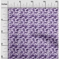 thumbnail image 2 of oneOone Georgette Viscose Purple Fabric Abstract Sewing Material Print Fabric By The Yard 42 Inch Wide, 2 of 5