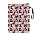 thumbnail image 2 of HELLHERO Gift Bag Book Cover with Washable Waterproof Polyester Fabric for Women Office Easy Carry Book Case Handle 11.42 x 8.66 Inch, Cat Paw Prints Pattern, 2 of 8