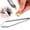 B, variant on Stainless Steel Tweezers - Slant Tip Heavy Duty Hair Plucker for Poultry Feather Removal - Multi-Purpose Precision Tweezers for Kitchen Craft - Ergonomic Grip