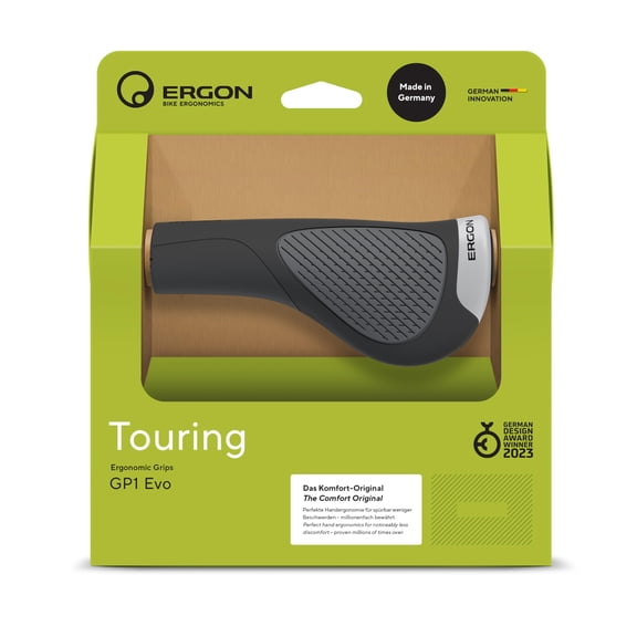 Ergon GP1 Evo Grips - Black, Small
