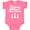 Hot Pink, variant on Inktastic Future Chess Champ Game Champion Boys or Girls Baby Bodysuit
