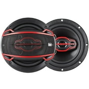 NAMSUNG Dual Electronics 6-1/2" Speakers 4-way 6.5" speakers with 160 watts max and 40 watts continuous power handling, 1 pair, sold by pair