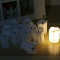 thumbnail image 4 of SPRING PARK 5Pcs Simulated LED Candle Flameless Electronic Candle New Year Birthday Wedding Thanksgiving Day Party DIY Decor Gift, 4 of 7