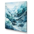 thumbnail image 2 of Designart "Frozen Wonderland Landscape Of Greenland II" Glacier Wall Art Living Room, 2 of 7