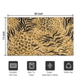thumbnail image 5 of Animal Print Pattern Door Rugs,Washable Non Slip Door Mats Indoor,Decorative Door Mats,Entry Mat Indoor for Entrance,Bedroom,Kitchen,Bathroom,17"x30", 5 of 6