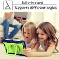 thumbnail image 5 of iPad 10.2-inch 2020/2019 Case with Soft Screen Protector, Dteck 3 in 1 Hybrid Rugged Shockproof Handle Kickstand Case with Shoulder Strap for iPad 8th Gen/iPad 7th Gen,Navy+Green, 5 of 8