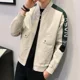 thumbnail image 3 of Chaquetas de moda para primavera y otoño para hombre, nuevas en marcas originales, ropa barata, oferta, abrigos masculinos con estilo Y2k, ofertas de alta calidad Joker, 3 of 5