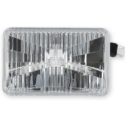 Holley RetroBright LFRB121 4x6 High Beam LED Headlight - Classic White (3000K)