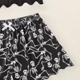 thumbnail image 6 of Bjutir Short Sets For Women Outfit Halloween Pajama Shorts Set Black S, 6 of 6