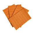 thumbnail image 3 of 4Pcs Deck Grip Mats, Non Slip Surfboard Traction Pads, EVA Foam Sheet Deck Tail Pad, Surfboard Pad, Boat Decking Sheet for Skimboard Skateboard Orange, 3 of 8