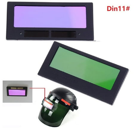 

4-9 size 4-1/4 x2 Auto Darkening Welding Flip-helmet Lens Filter Shade Fixed 9