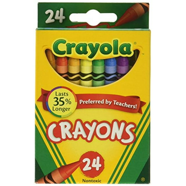 Crayola Crayons Caja de 24 Recuentos Crayola Paquete de 6