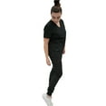 thumbnail image 3 of Fubu Women's Slim Fit Jogger Yoga Scrub Pant Medical Nursing Uniform, 3 of 6
