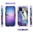 thumbnail image 2 of Casetego Heavy Duty Shockproof Phone Case for Motorola G Stylus 2021 5G, Purple, 2 of 7