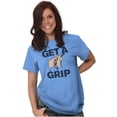 thumbnail image 4 of Get a Grip Golfing Golfer Joke Funny Men's Graphic T Shirt Tees Brisco Brands X, 4 of 6