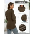 thumbnail image 3 of Maternity Tops Shirts Long Sleeve Maternity Pregnancy Clothes for Women 2-Pack, 3 of 6