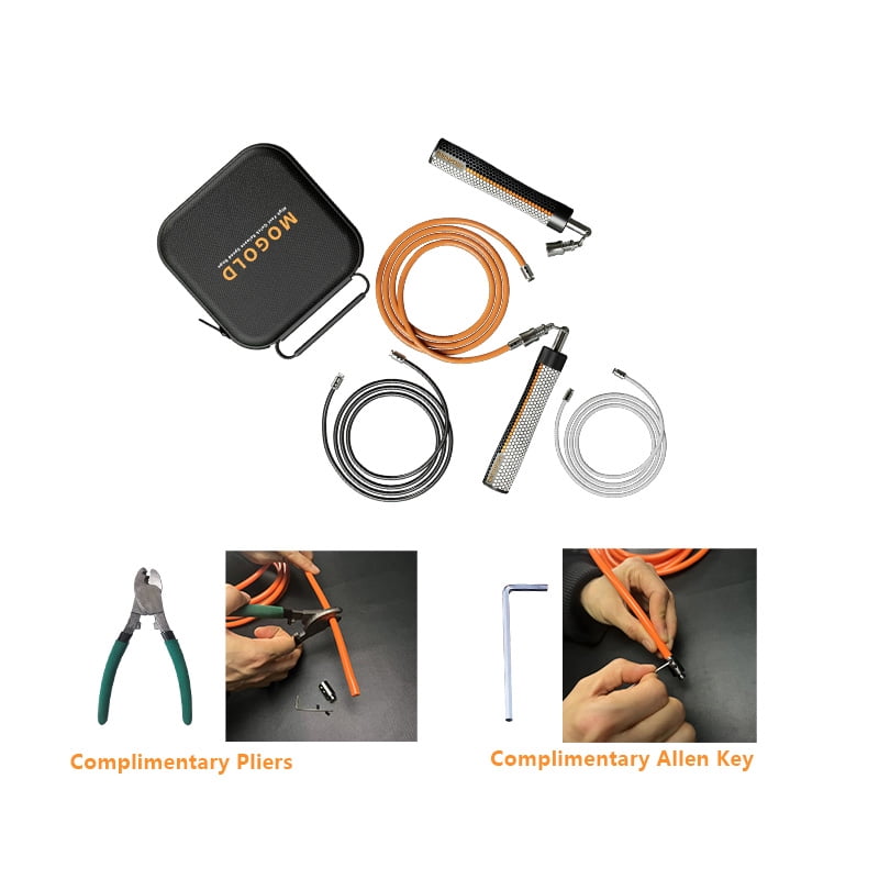 MOGOLD 300 cm Weighted Interchangeable Weights Adjustable Length Ergonomic Leather Grip 361 Degree Spin Jump Rope