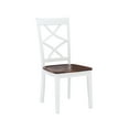 thumbnail image 4 of Linon Harrison Five Piece 2 Tone Dining Set in Cherry/White Finished Wood, 4 of 14