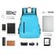 thumbnail image 4 of Disketp Sky Blue Glitter Mochila Ligera e Impermeable, Mochila de Día Resistente para Viajes, Senderismo y Uso Diario para Hombre y Mujer, 4 of 7