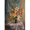 thumbnail image 2 of Dandorf, Olga 18x24 White Modern Wood Framed Museum Art Print Titled - Bouquet 1, 2 of 4
