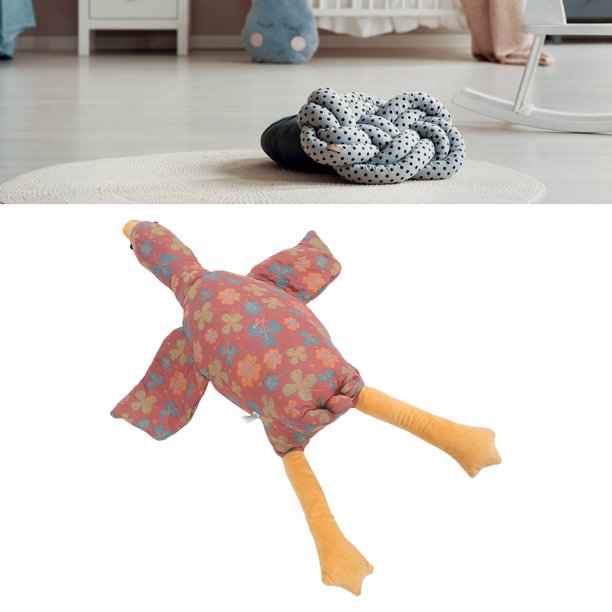 Muñeca de la Felpa del Ganso Juguete Relleno Suave de la Almohada del Animal del Ganso de la Felpa del Algodón de los PP para la Oficina en Casa ANGGREK Otros