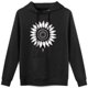 thumbnail image 1 of Sudadera con capucha y estampado minimalista de girasol, mezcla de algodón suave, manga larga informal para hombre y mujer, 1 of 5
