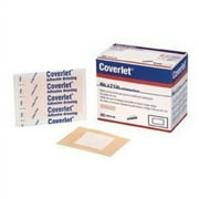Coverlet Fabric Adhesive Patch, 4 Inches X 2-3/4 Inches - 50 Ea, 2 Pack