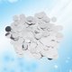 thumbnail image 2 of 1 paquete de 40 g de lentejuelas redondas confeti papel de aluminio dispersa mesa confeti globo de relleno decoración fuentes del partido (plata), 2 of 7