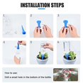 thumbnail image 5 of Regadera automática de 6 piezas con válvula de control de flujo de agua ajustable para plantas en macetas, flores y jardín Sincero Electrónica, 5 of 5