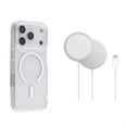 thumbnail image 1 of YUWY Kit Accesorios Compatibles Con MagSafe Para iPhone 17 Pro Max Antigolpes Combo de Funda y Base Inalámbrica Para iPhone 17 Pro Max Kit Accesorios Regalo Para iPhone, 1 of 3