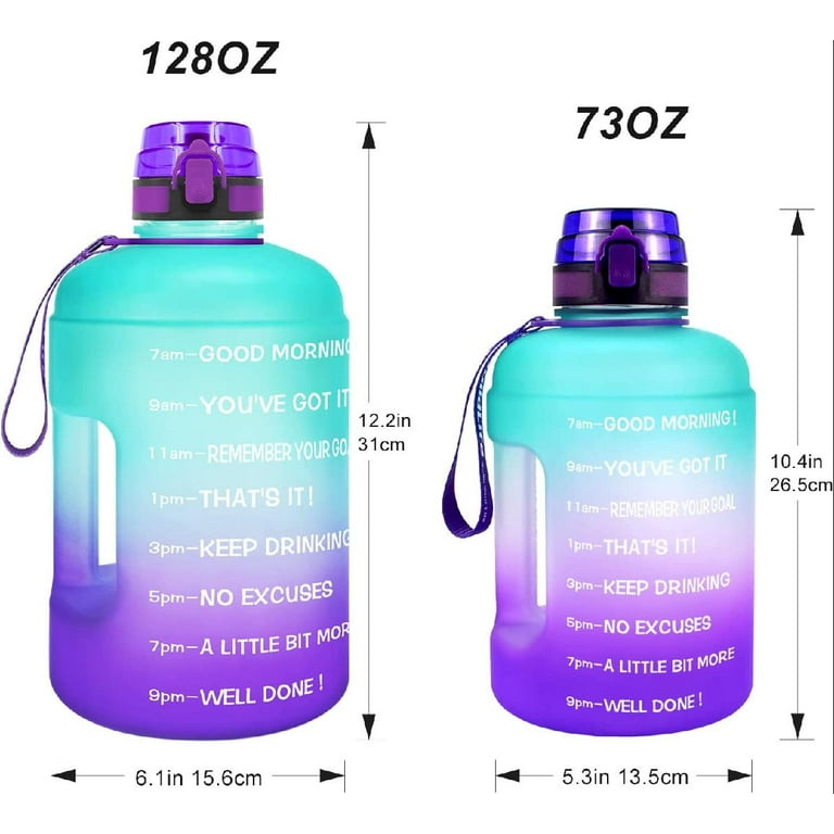 OICEPACK 128 oz Water Bottle 2 in 1 Lid - 1 Gallon Water Bottle Dishwasher  Safe, Gallon Water Jug Mo…See more OICEPACK 128 oz Water Bottle 2 in 1 Lid