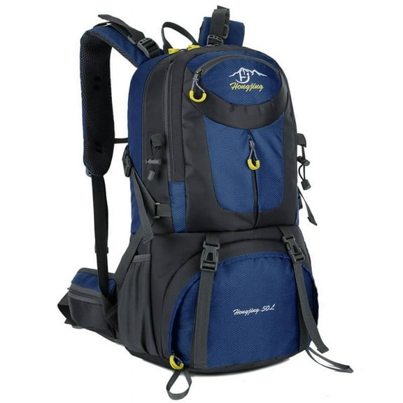 Waterproof Hiking Backpack, Large Capacity Mountaineering Bag for Outdoor Travel, Camping, Trekking and Climbing, Lightweight Comfortable Shoulder Straps, Multi Compartment Adventure Backpack