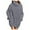 Grey, variant on PMVFHDE Women Autumn Winter Fashionable Long Sleeve Turtleneck Pocket Midi Dress Loose Winter Outfits For Women Cozy And Warm Pullover Sweater Green,M