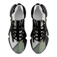 thumbnail image 5 of Vinatge Geometric Abstract Art Gray Black Green Walking Shoes for Men Woman Lightweight Tennis Fashion Elastic Sports Shoes Cushion Basketball Shoes, 5 of 7