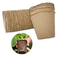 thumbnail image 4 of Mosiee Paper Pulp Germination Pot Biodegradable Cultivation Pot Garden Planting Tools, 4 of 9