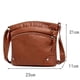 thumbnail image 2 of Retro PU Leather Shoulder Bag Lightweight Waterproof Cross-body Handbag for Business, 2 of 5